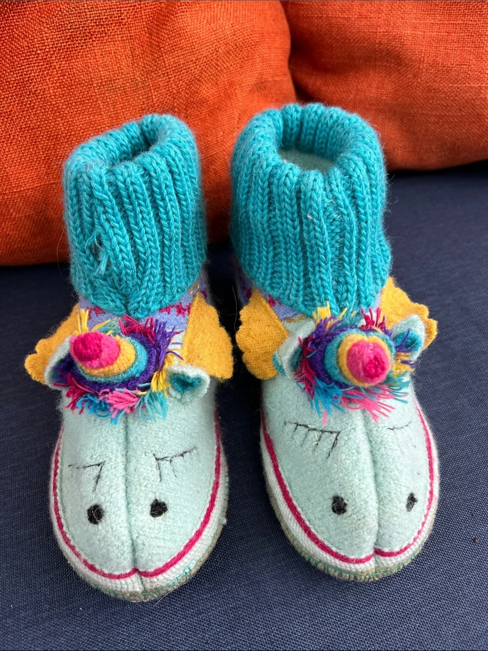 Garnet Hill cozy turquoise